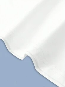 Manfinity LEGND Camiseta casual de manga corta con cuello redondo para hombre de talla grande con estampado de letras y coches para verano