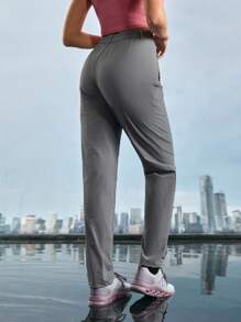 In My Nature Ladies' Solid Color Simple Outdoor Daily Shorts & Running Pants