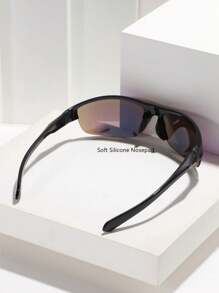 1 副透气户外骑行眼镜， - 黑色 - 查看 4