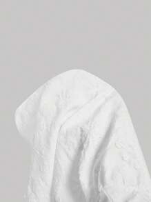 SHEIN MOD Vestido de tirantes unicolor floral jacquard - Blanco - Ver 5