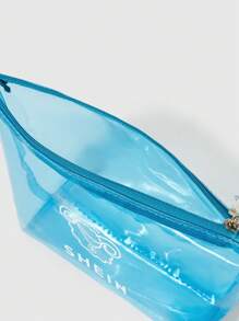 SHEIN Gift: Eid Al-Adha Transparent Toiletry Bag, Random Color - Multicolor - View 5