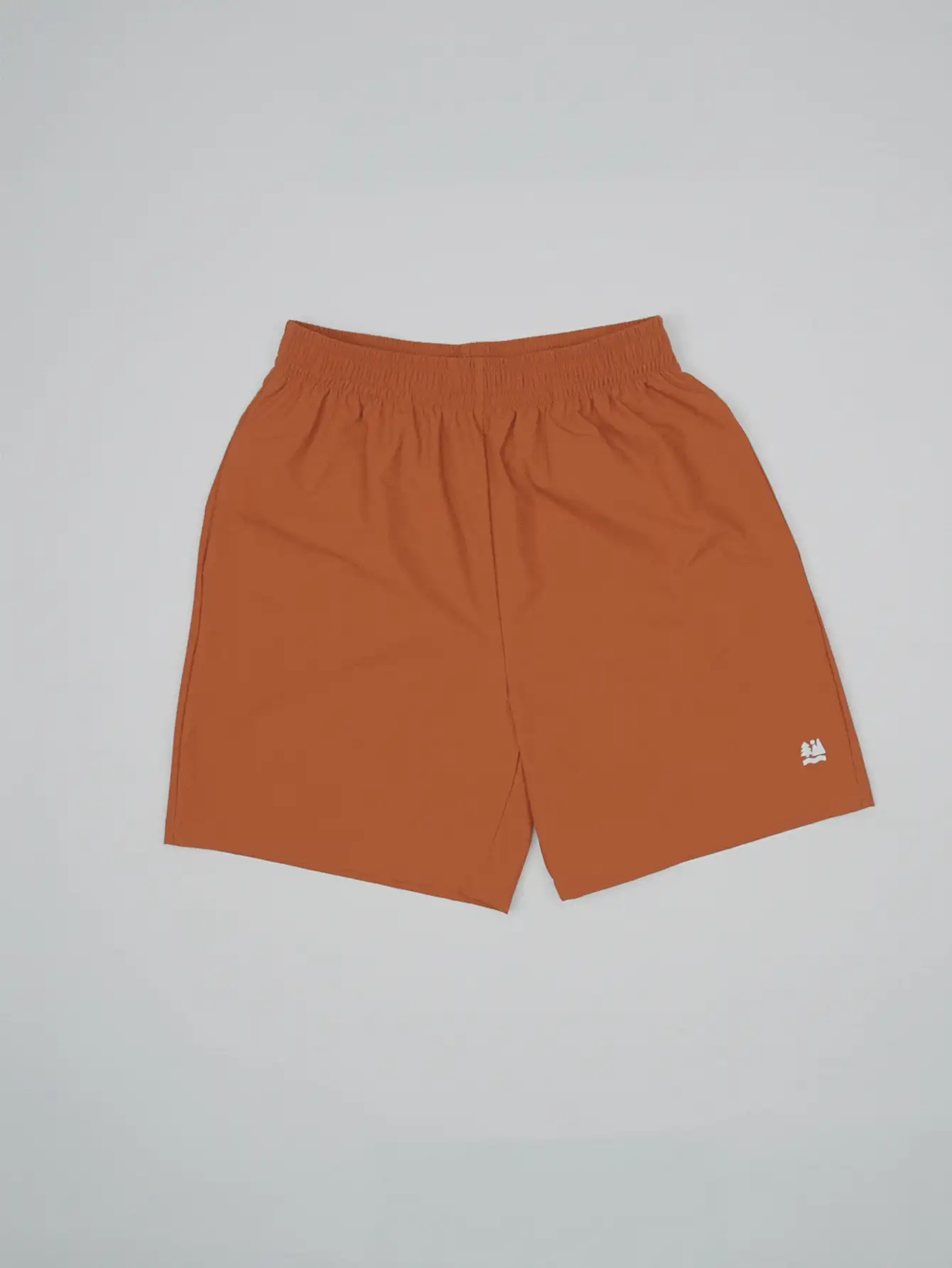 In My Nature Women's Simple Solid Color Outdoor Casual Packable Brown Shorts For Daily Wear - Brown - View 2