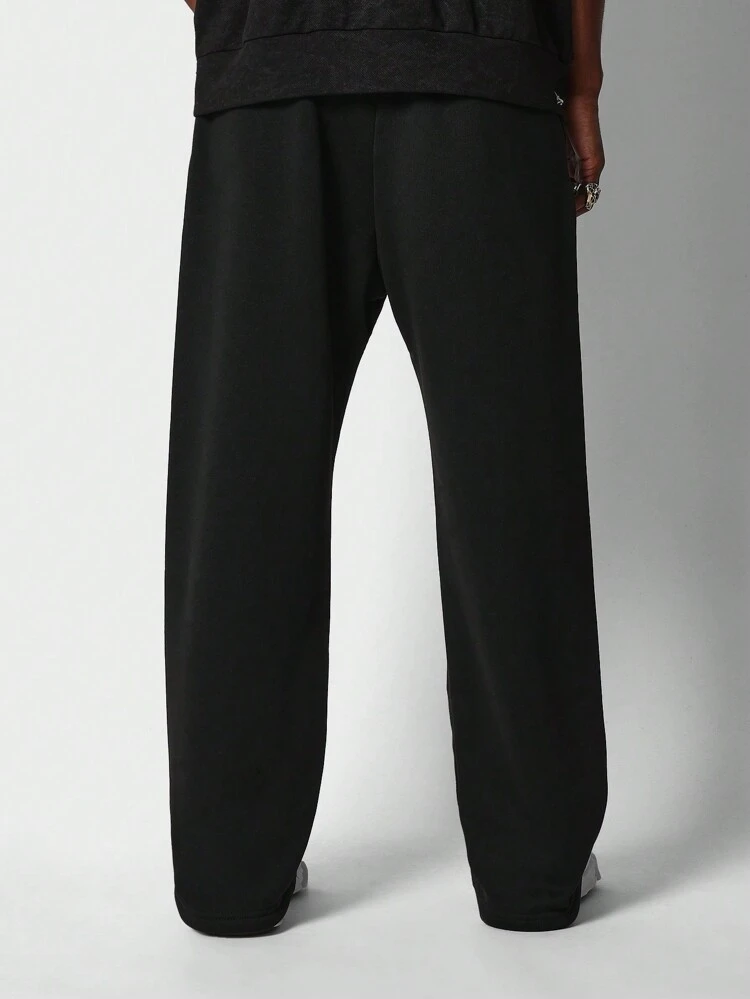 그래피티 아트 레트로 배기 플리스 조거 스웨트팬츠