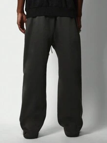 SUMWON Los Angeles Street Style Custom Print Sweatpants Athletic Comfort Urban Graffiti Graphics Oversized Jogger For Streetwear Skater Sports - Dark Grey - View 4