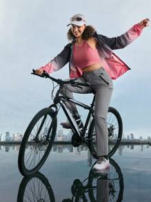 In My Nature Ladies' Solid Color Simple Outdoor Daily Shorts & Running Pants