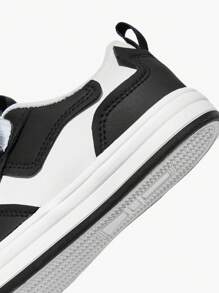 Mùa Hè Mới Xuất Hiện Thời Trang Đen Trắng Cơ Bản Phù Hợp Với Giày Thể Thao Thông Thường Dành Cho Học Sinh Và Trượt Ván - Đen và trắng - Xem 6