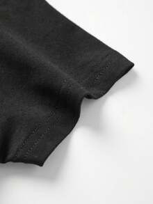 INAWLY 女士夏季貓印花圓領寬鬆短袖休閒T恤 - 彩色 - 查看 4