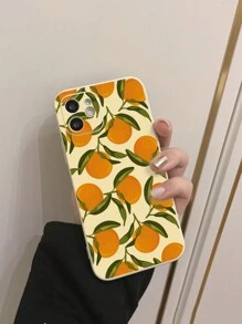 Sketcherrie 艺术家假期彩色橙色绘画硅胶手机壳，米色，兼容 iPhone 12/13/14 系列等 - 無色 - 查看 4