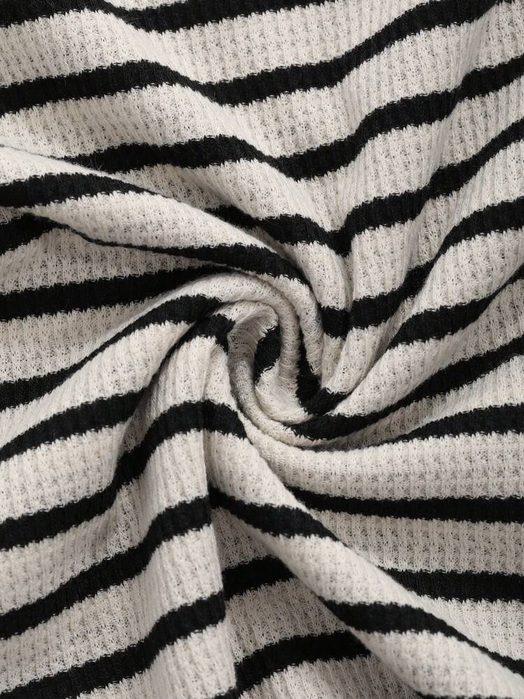 Women's Summer Striped And Printed Round Neck Short Sleeve Casual T-Shirt,Back To School Clothes