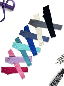 SHEIN Velisys Leggings deportivos sólidos para levantar glúteos de mujer para verano
