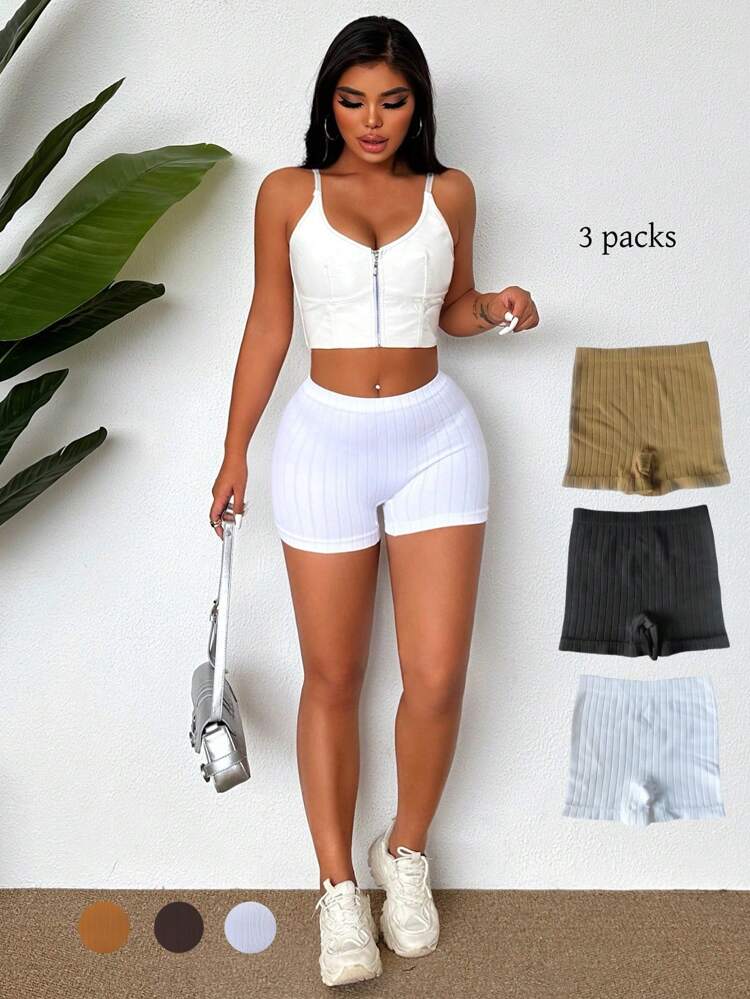 Tight Knitted Sexy Sport Shorts For Hip Lifting