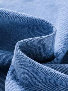 SHEIN Young Girl Cute & Open Shoulder Ribbed Tank Top + Heart Printed Denim Shorts Outfit Set, Summer, School, Campus, College - Green - View 3