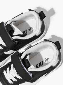 Mùa Hè Mới Xuất Hiện Thời Trang Đen Trắng Cơ Bản Phù Hợp Với Giày Thể Thao Thông Thường Dành Cho Học Sinh Và Trượt Ván - Đen và trắng - Xem 8