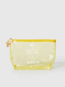 SHEIN Gift: Eid Al-Adha Transparent Toiletry Bag, Random Color - Multicolor - View 3