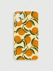 Sketcherrie 艺术家假期彩色橙色绘画硅胶手机壳，米色，兼容 iPhone 12/13/14 系列等 - 無色 - 查看 1