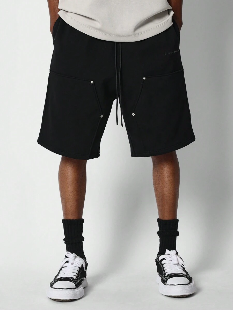 SUMWON Drop Crotch Carpenter Jort