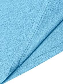 INAWLY Camiseta casual de manga corta con gráfico de letras para talla grande, ropa de regreso a la escuela PARA MI SALERO PERDIDO