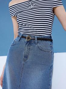 MOTF PREMIUM 1 CÁI DÂY KHÓA TRÒN CƠ BẢN CHO NỮ ĐI ĐI HÀNG NGÀY, THÍCH HỢP CHO CÔNG VIỆC - màu đen - Xem 3