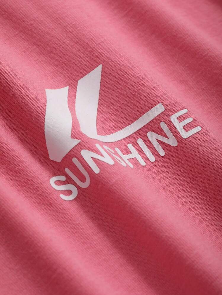 Women's Summer Round Neck Striped Raglan Sleeve Short Sleeve Casual Casual T-Shirt Oversized T-Shirt