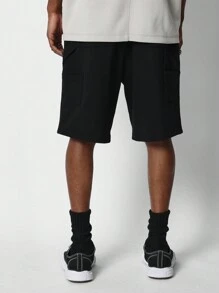 SUMWON Drop Crotch Carpenter Jort