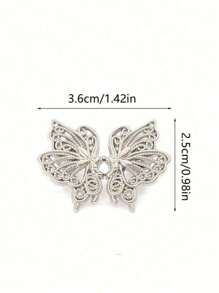 2 件装紧裤带，蝴蝶牛仔纽扣开合，适合宽松牛仔裤，可调节和可拆卸腰夹，无缝纽扣设计，适合小号牛仔裤