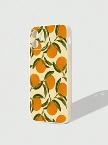 Sketcherrie 艺术家假期彩色橙色绘画硅胶手机壳，米色，兼容 iPhone 12/13/14 系列等 - 無色 - 查看 3