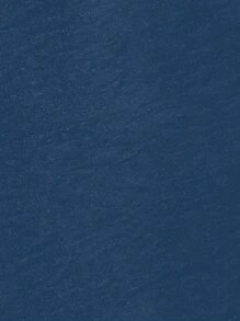 Breezaya Women's Solid Color Simple Style Daily Strapless Crop Top And Shorts Set - Dusty Blue - View 3