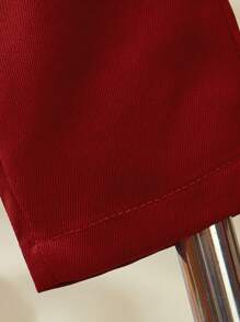 SHEIN Baby Boy Artistic Design Regional Aesthetic Retro Short Sleeve T-Shirt And Solid Color Pants Set, Fashionable