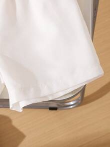 寶寶女孩夏季裝，夏季花卉刺繡背心＆短褲2件套 - 黃色 - 查看 4