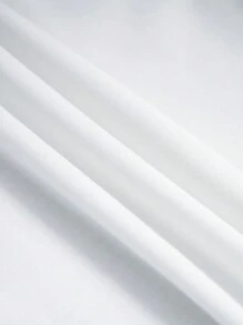 SHEIN EZwear 95%纯棉女士休闲圆领短袖T恤，印有标语 - 彩色 - 查看 7