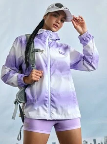 In My Nature Women's Ombre Casual Long Sleeve Outdoor Sun Protection Shirt - Mauve Purple - View 7