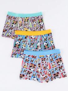 Teen Boy 3D Seamless Panda Underwear - Multicolor - View 1