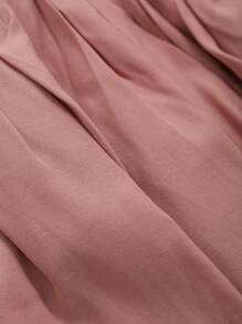 DAZY Ladies' Top And Skirt Two Pieces Set, Ruffle - Pink - View 8