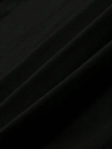 SHEIN LUNE Áo thun nữ cổ tròn ngắn tay mùa hè cỡ lớn có trang trí hoa 3D - trắng - Xem 3