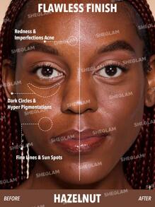 SHEGLAM Skin Magnet High Coverage Foundation Stick-Hazelnut - Hazelnut - View 3