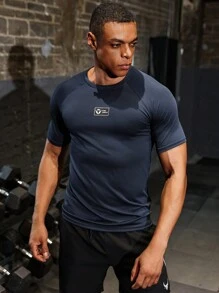 Manfinity Sport Corelite Camiseta de tirantes deportiva de estilo boyfriend para hombre, de corte ajustado, cómoda y transpirable, para el verano