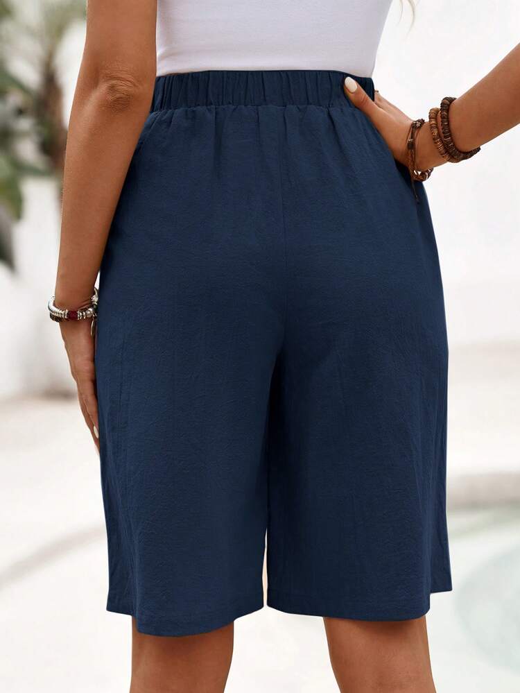 Pantaloni svasati casual per vacanze estive, versatili