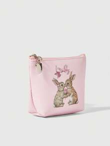 ROMWE Kawaii Cartoon Rabbit Coin Purse Storage Bag 771268 - Multicolor - View 6