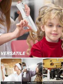 زجاجة رذاذ شفافة سوداء عالية الضغط، تستخدم لتصفيف الشعر والمستحضرات التجميلية وملء المياه، رشاش ضباب ضاغط، للحدائق وأدوات تصفيف الشعر والاكسسوارات - الأسود - مشاهدة 6