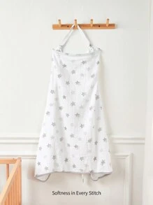 1 件装 Cozy Pixies 可爱星星印花舒适哺乳巾 [Oeko-Tex 认证]