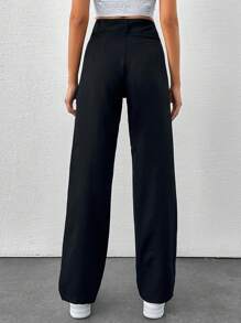 SHEIN Tall Pressed Straight Trousers