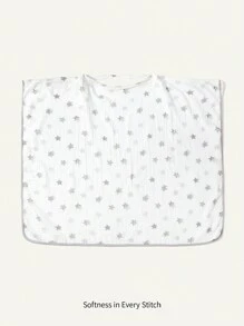 1 件装 Cozy Pixies 可爱星星印花舒适哺乳巾 [Oeko-Tex 认证]