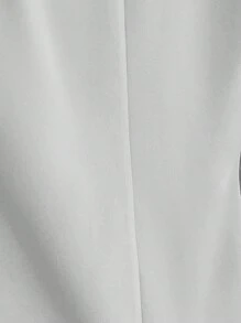 RosyDaze Sjaalkraag Effen kleur Lange mouw Elegante blazer