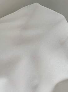 Chiquease Camisa de lino de manga corta con botones al estilo chino para mujer - Blanco - Ver 4