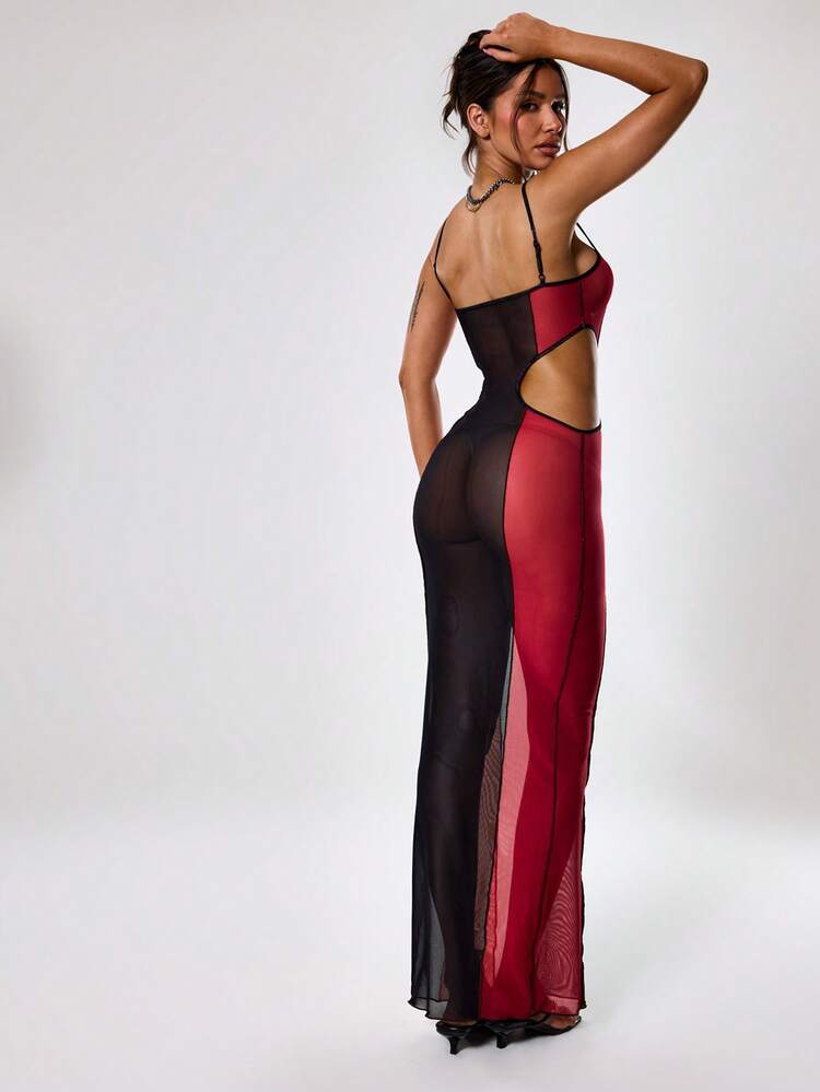 Beach Women Outfits Sheer Knit Maxi Dress Sexy Cute Spring Summer Party Going Out Vacation Long Dress