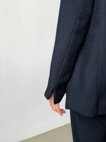 Aveloria Professional & Commuting Women's Collarless Suit, Slim-Fit, Elegant & Slim Outfit