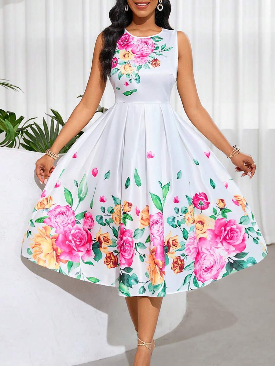SHEIN Lady 婚禮客人夏季裝備 - 彩色 - 查看 1