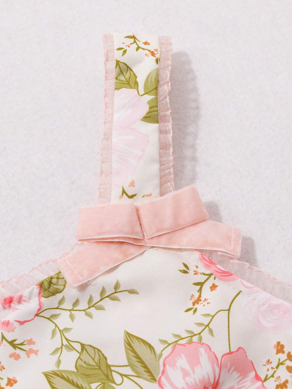 Teen Girl Floral Allover Print Camisole & Skirt Set, Holiday & Casual