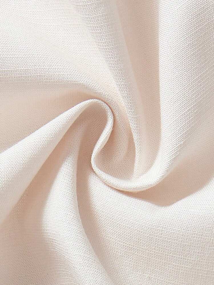 Baby Boy's Cartoon Floral Pattern Short Sleeve Polo Shirt With Button-Front