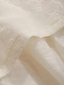 DAZY Vestido corto de manga corta con patchwork para mujer, vestido para boda